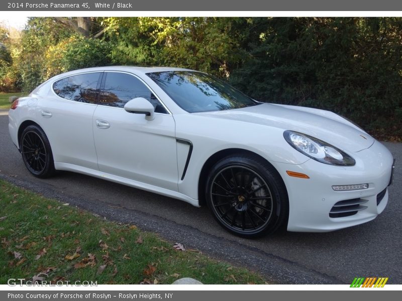 White / Black 2014 Porsche Panamera 4S