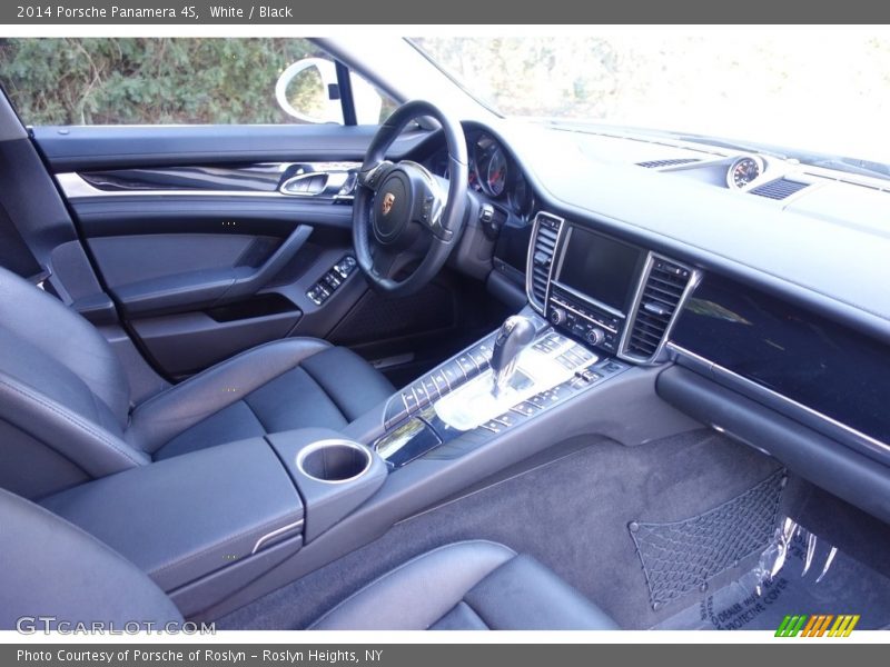 White / Black 2014 Porsche Panamera 4S