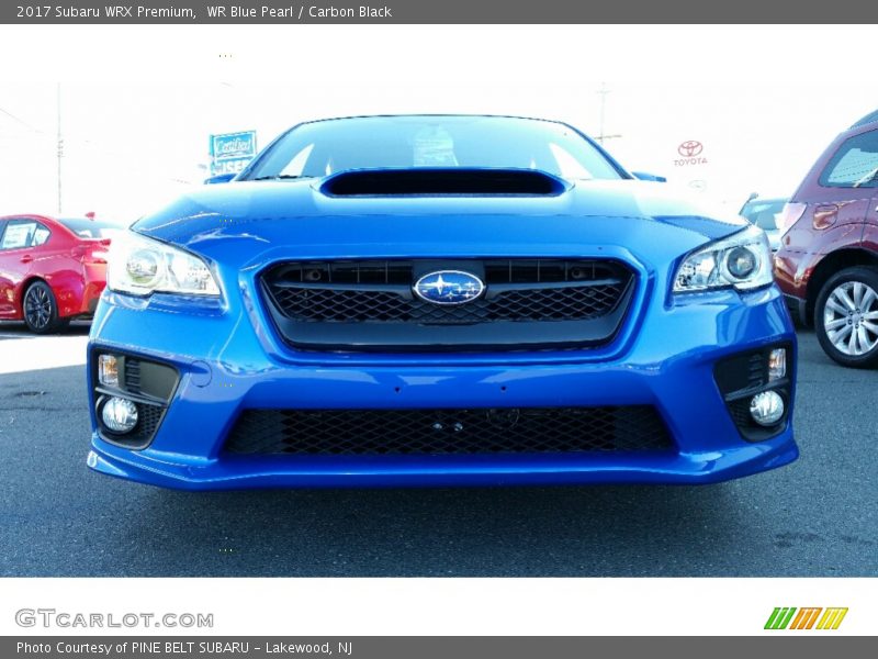 WR Blue Pearl / Carbon Black 2017 Subaru WRX Premium