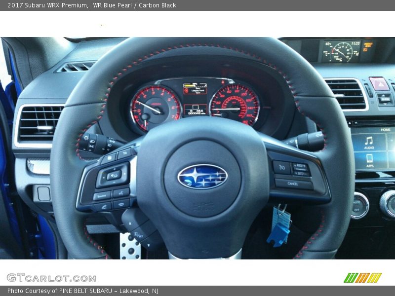 WR Blue Pearl / Carbon Black 2017 Subaru WRX Premium