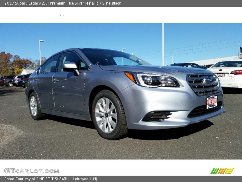 Ice Silver Metallic / Slate Black 2017 Subaru Legacy 2.5i Premium