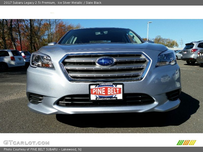 Ice Silver Metallic / Slate Black 2017 Subaru Legacy 2.5i Premium