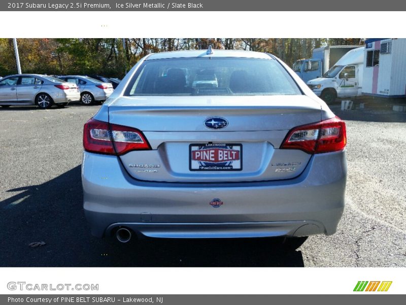 Ice Silver Metallic / Slate Black 2017 Subaru Legacy 2.5i Premium