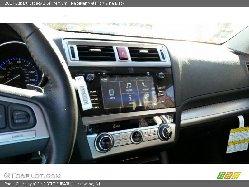 Ice Silver Metallic / Slate Black 2017 Subaru Legacy 2.5i Premium