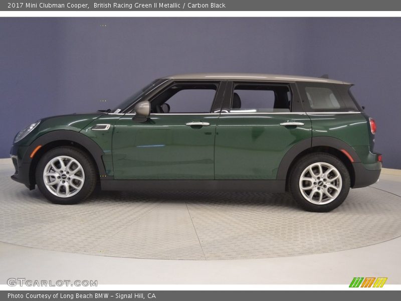British Racing Green II Metallic / Carbon Black 2017 Mini Clubman Cooper