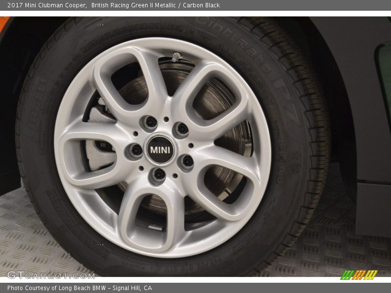 British Racing Green II Metallic / Carbon Black 2017 Mini Clubman Cooper