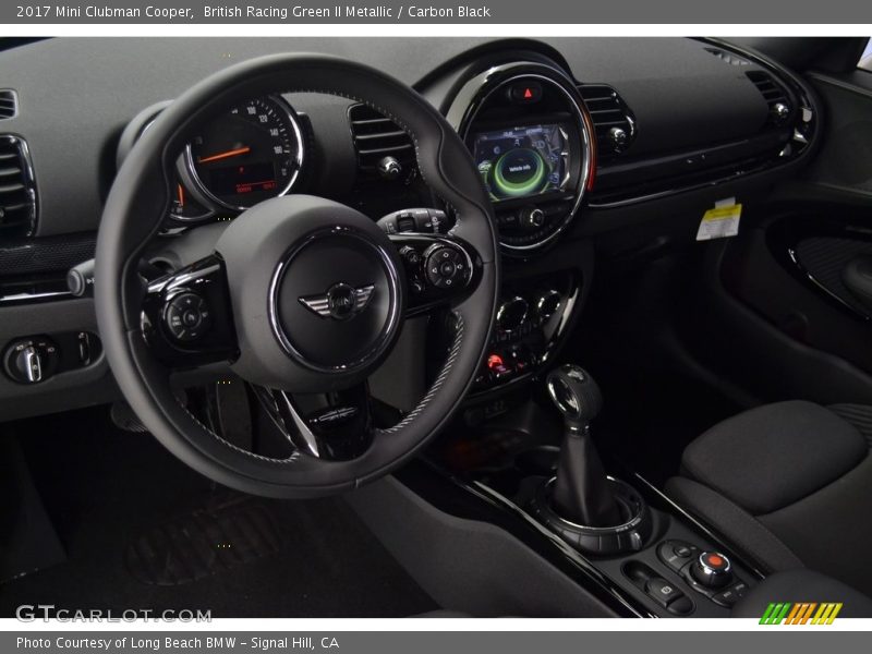 British Racing Green II Metallic / Carbon Black 2017 Mini Clubman Cooper