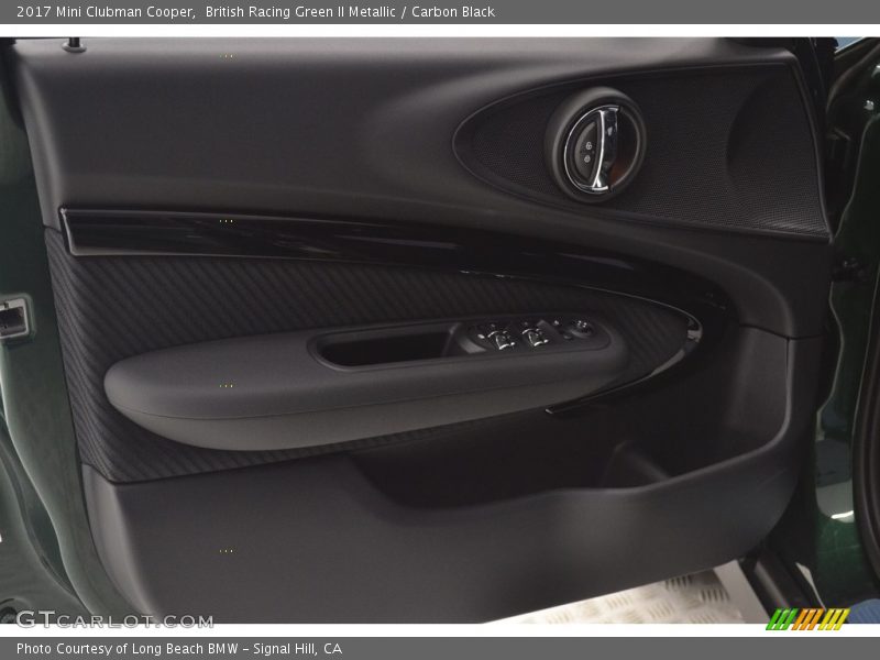 British Racing Green II Metallic / Carbon Black 2017 Mini Clubman Cooper