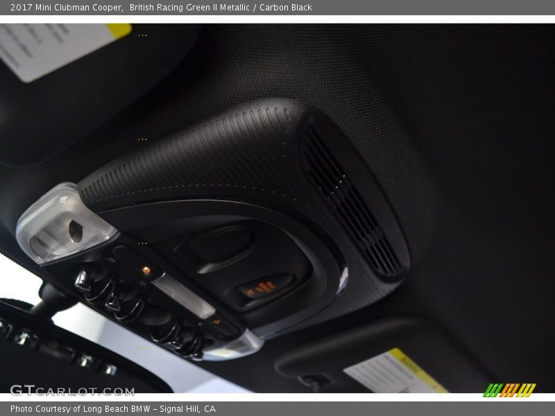 British Racing Green II Metallic / Carbon Black 2017 Mini Clubman Cooper