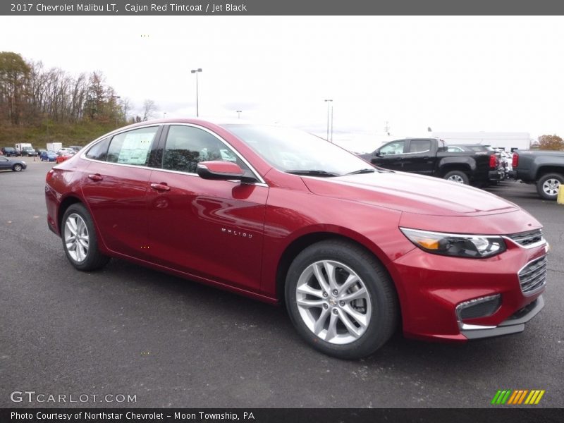 Cajun Red Tintcoat / Jet Black 2017 Chevrolet Malibu LT