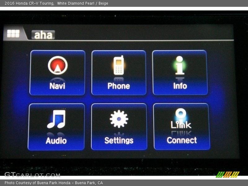 White Diamond Pearl / Beige 2016 Honda CR-V Touring