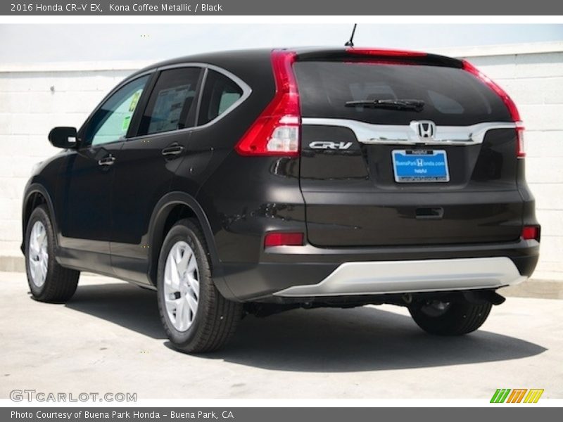 Kona Coffee Metallic / Black 2016 Honda CR-V EX