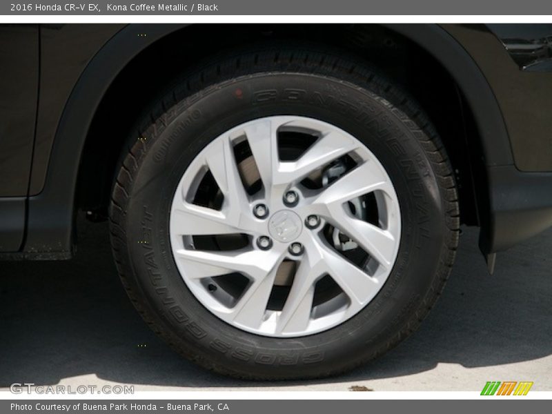 Kona Coffee Metallic / Black 2016 Honda CR-V EX