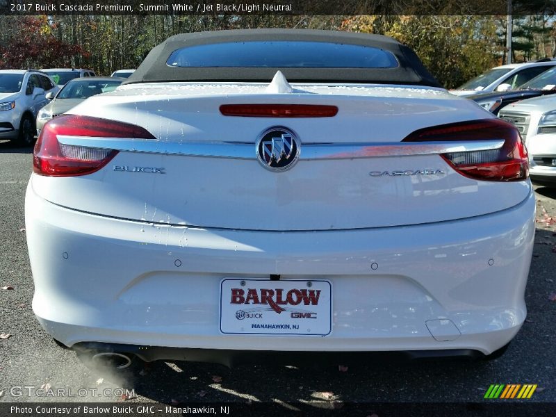 Summit White / Jet Black/Light Neutral 2017 Buick Cascada Premium