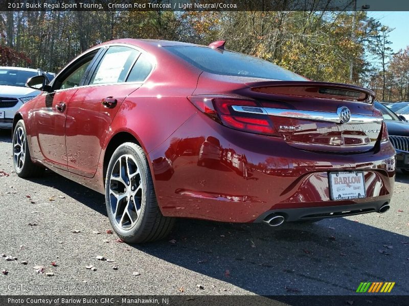 Crimson Red Tintcoat / Light Neutral/Cocoa 2017 Buick Regal Sport Touring