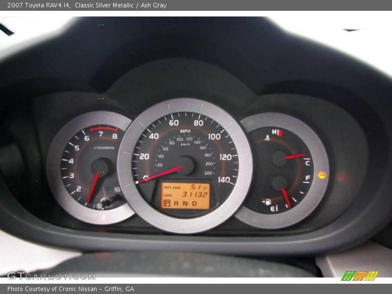 Classic Silver Metallic / Ash Gray 2007 Toyota RAV4 I4