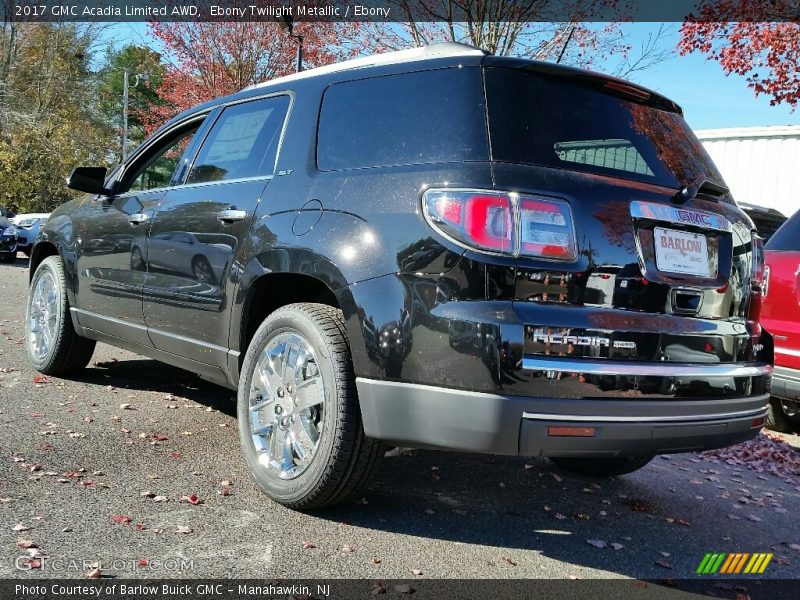 Ebony Twilight Metallic / Ebony 2017 GMC Acadia Limited AWD