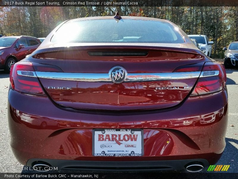 Crimson Red Tintcoat / Light Neutral/Cocoa 2017 Buick Regal Sport Touring