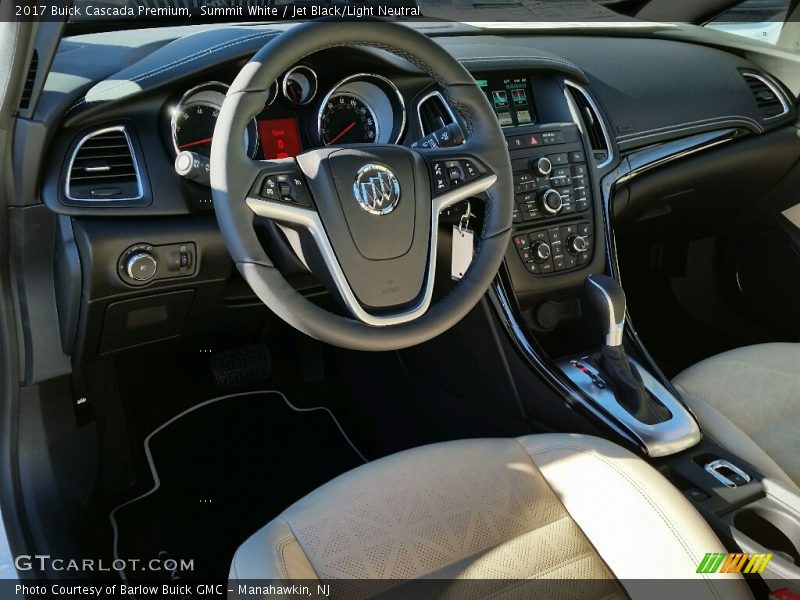 Dashboard of 2017 Cascada Premium