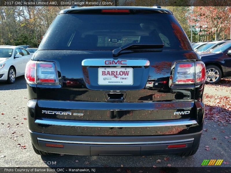 Ebony Twilight Metallic / Ebony 2017 GMC Acadia Limited AWD
