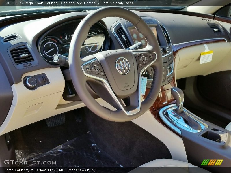 Crimson Red Tintcoat / Light Neutral/Cocoa 2017 Buick Regal Sport Touring