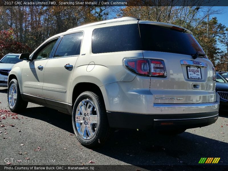 Sparkling Silver Metallic / Dark Cashmere 2017 GMC Acadia Limited FWD