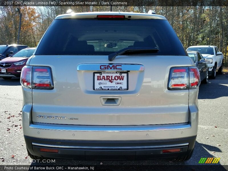 Sparkling Silver Metallic / Dark Cashmere 2017 GMC Acadia Limited FWD