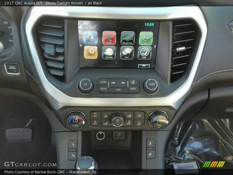 Controls of 2017 Acadia SLT