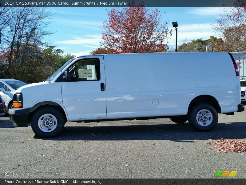  2017 Savana Van 3500 Cargo Summit White
