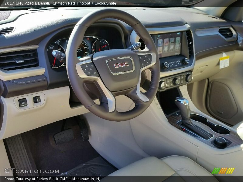  2017 Acadia Denali Cocoa/Shale Interior