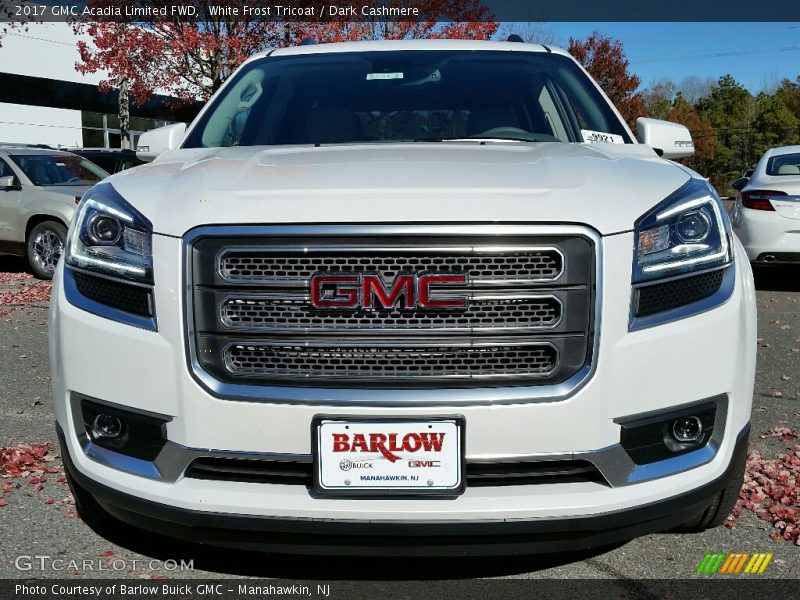 White Frost Tricoat / Dark Cashmere 2017 GMC Acadia Limited FWD