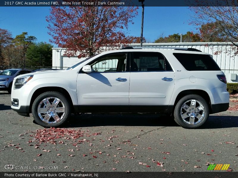 White Frost Tricoat / Dark Cashmere 2017 GMC Acadia Limited FWD