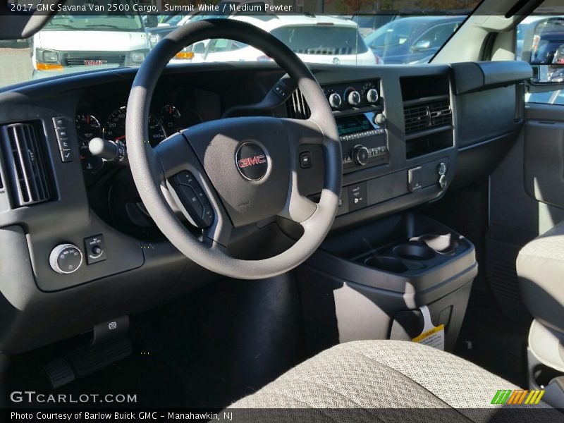 Dashboard of 2017 Savana Van 2500 Cargo