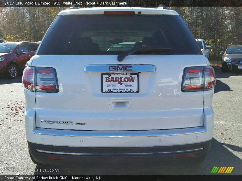 White Frost Tricoat / Dark Cashmere 2017 GMC Acadia Limited FWD