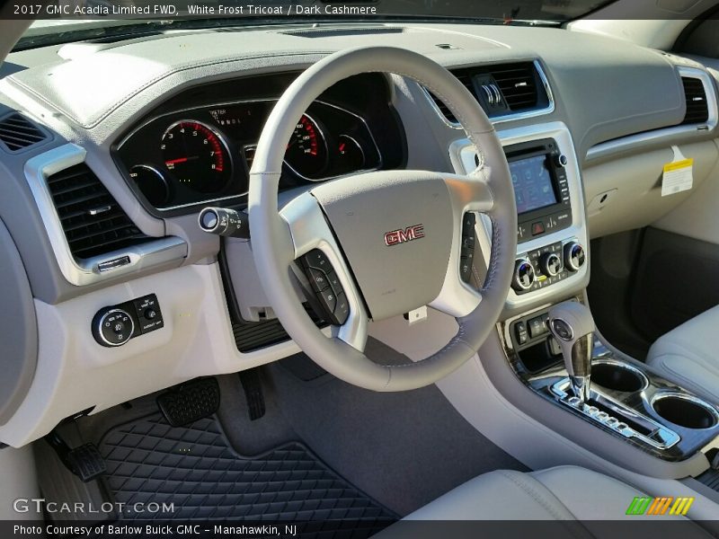 White Frost Tricoat / Dark Cashmere 2017 GMC Acadia Limited FWD
