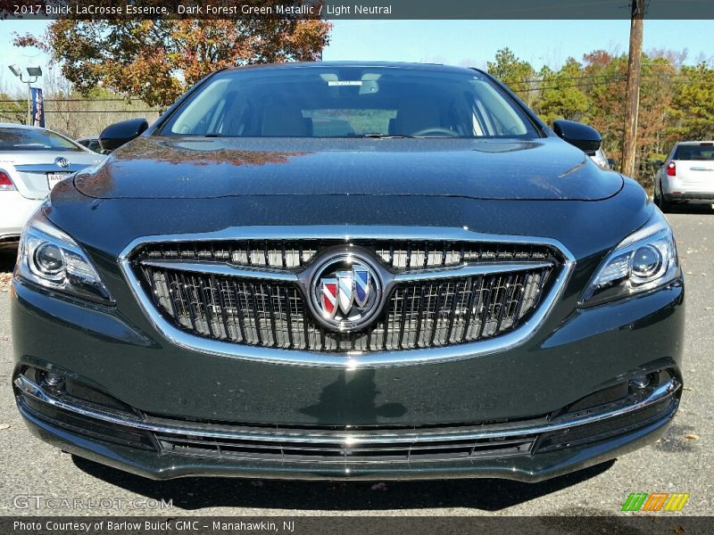 Dark Forest Green Metallic / Light Neutral 2017 Buick LaCrosse Essence