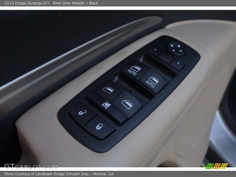Billet Silver Metallic / Black 2014 Dodge Durango SXT