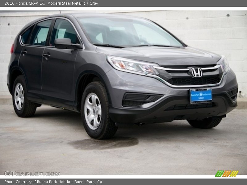 Modern Steel Metallic / Gray 2016 Honda CR-V LX