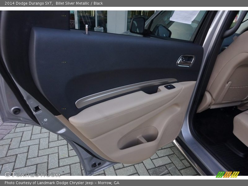 Billet Silver Metallic / Black 2014 Dodge Durango SXT