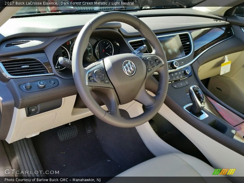 Dark Forest Green Metallic / Light Neutral 2017 Buick LaCrosse Essence