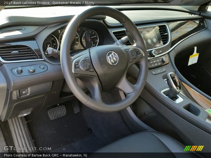 Quicksilver Metallic / Ebony 2017 Buick LaCrosse Essence