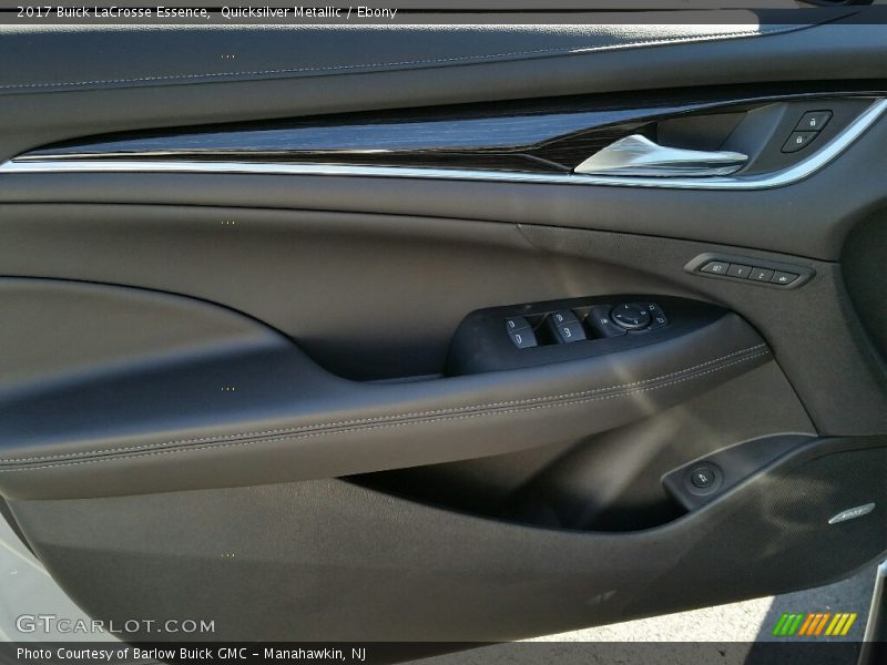 Quicksilver Metallic / Ebony 2017 Buick LaCrosse Essence