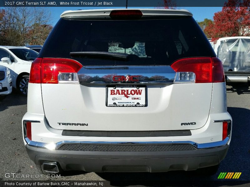 White Frost Tricoat / Jet Black 2017 GMC Terrain SLT AWD