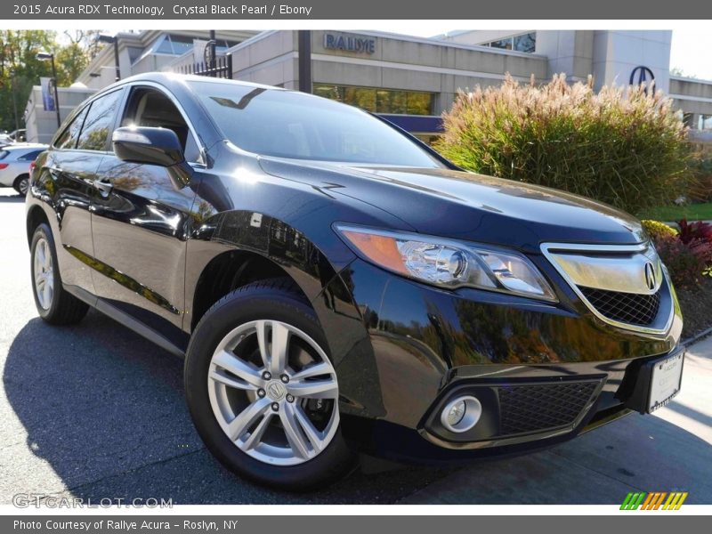 Crystal Black Pearl / Ebony 2015 Acura RDX Technology