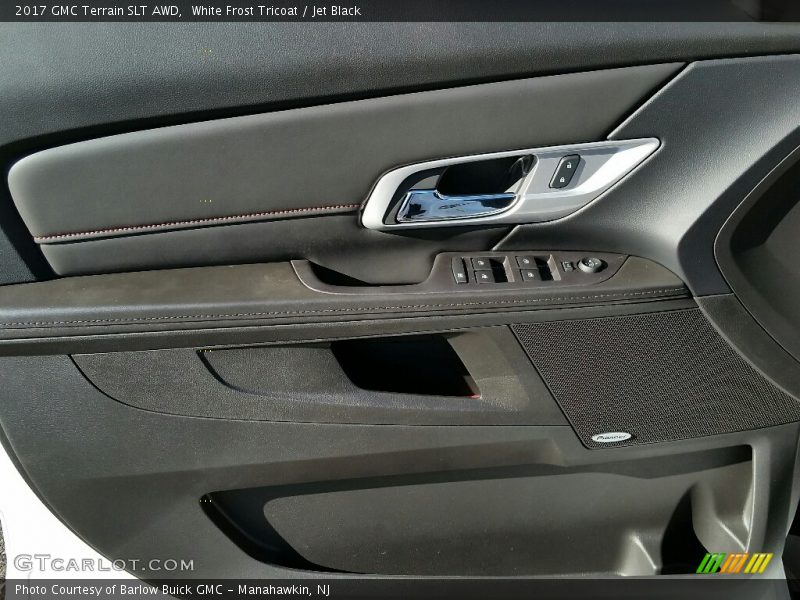 White Frost Tricoat / Jet Black 2017 GMC Terrain SLT AWD