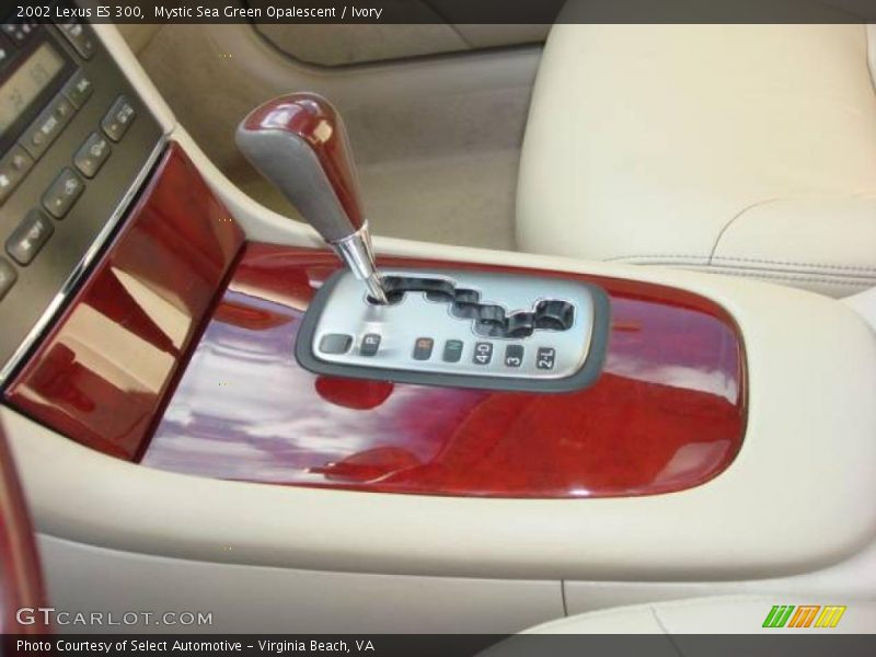 Mystic Sea Green Opalescent / Ivory 2002 Lexus ES 300