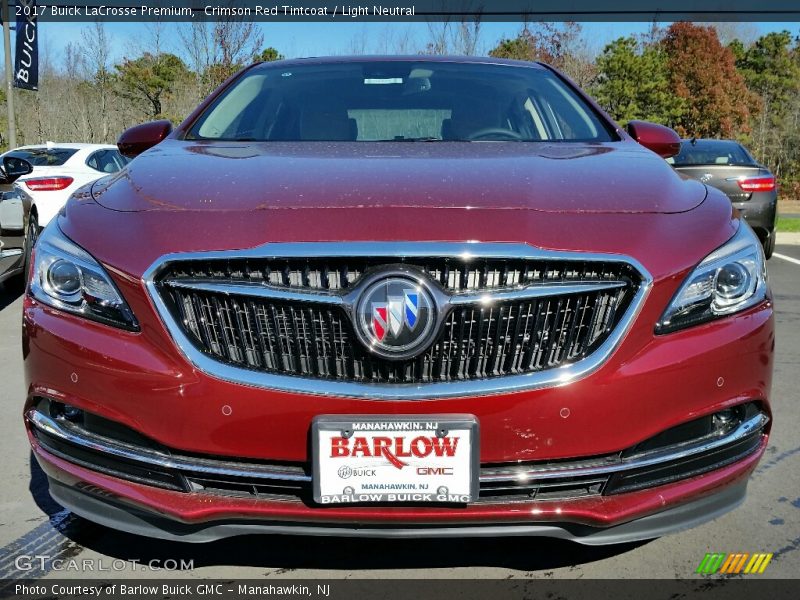 Crimson Red Tintcoat / Light Neutral 2017 Buick LaCrosse Premium