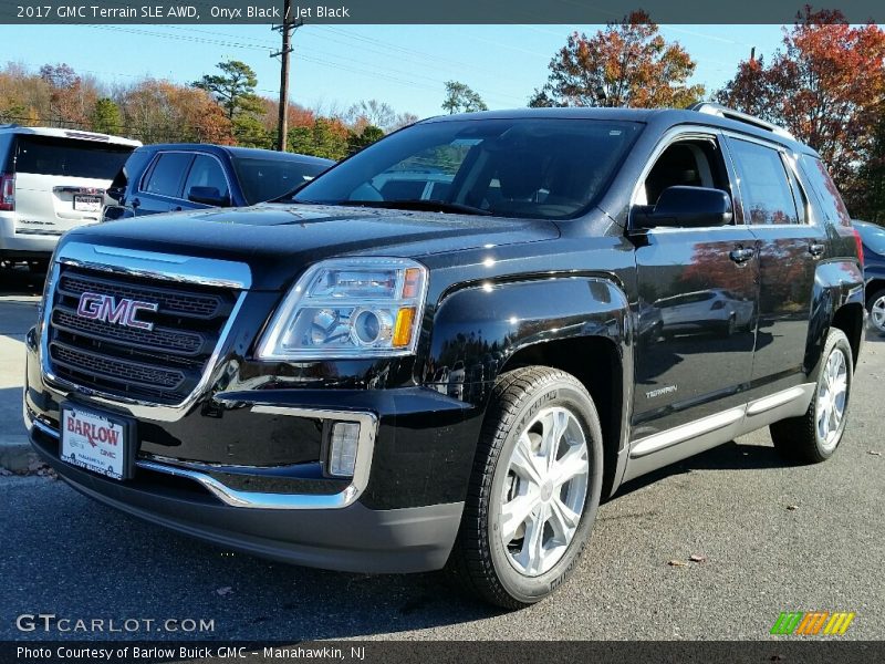 Onyx Black / Jet Black 2017 GMC Terrain SLE AWD