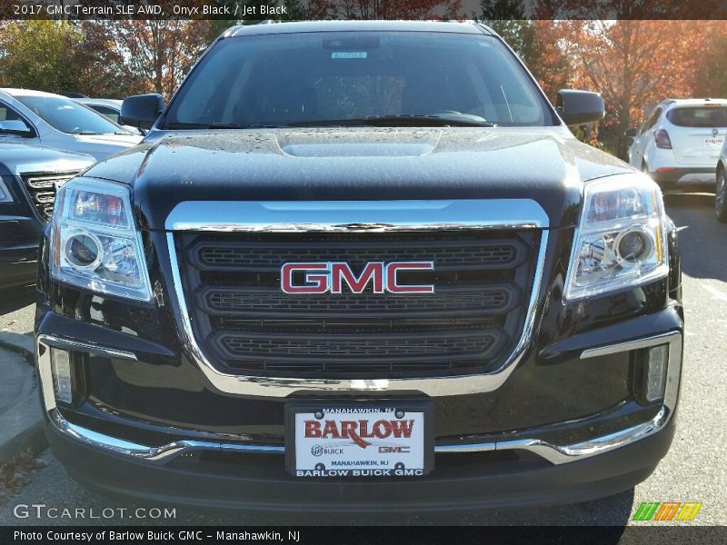 Onyx Black / Jet Black 2017 GMC Terrain SLE AWD