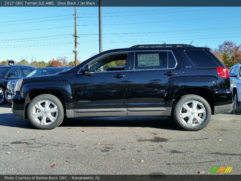 Onyx Black / Jet Black 2017 GMC Terrain SLE AWD